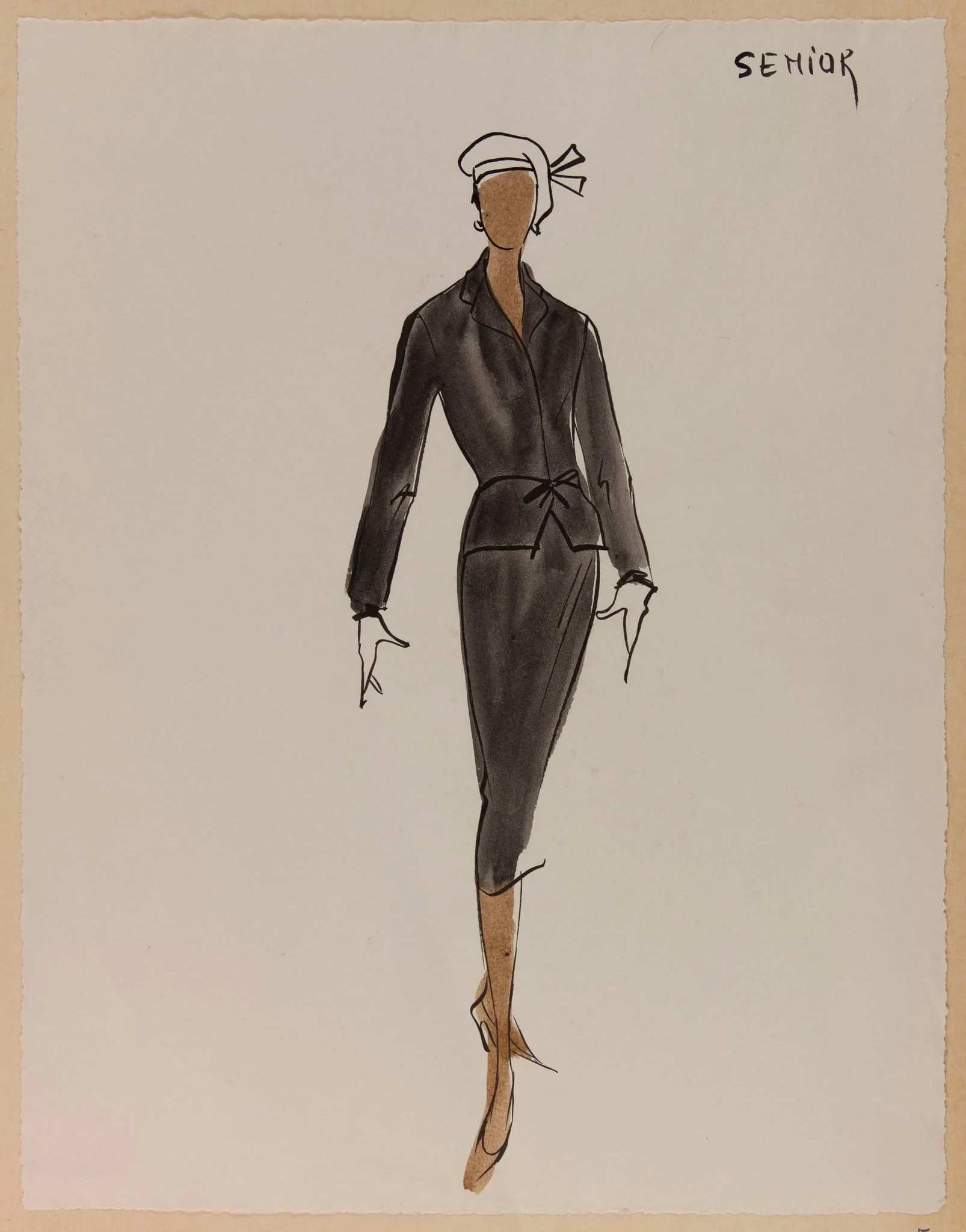 Senior, by Carven, 1956