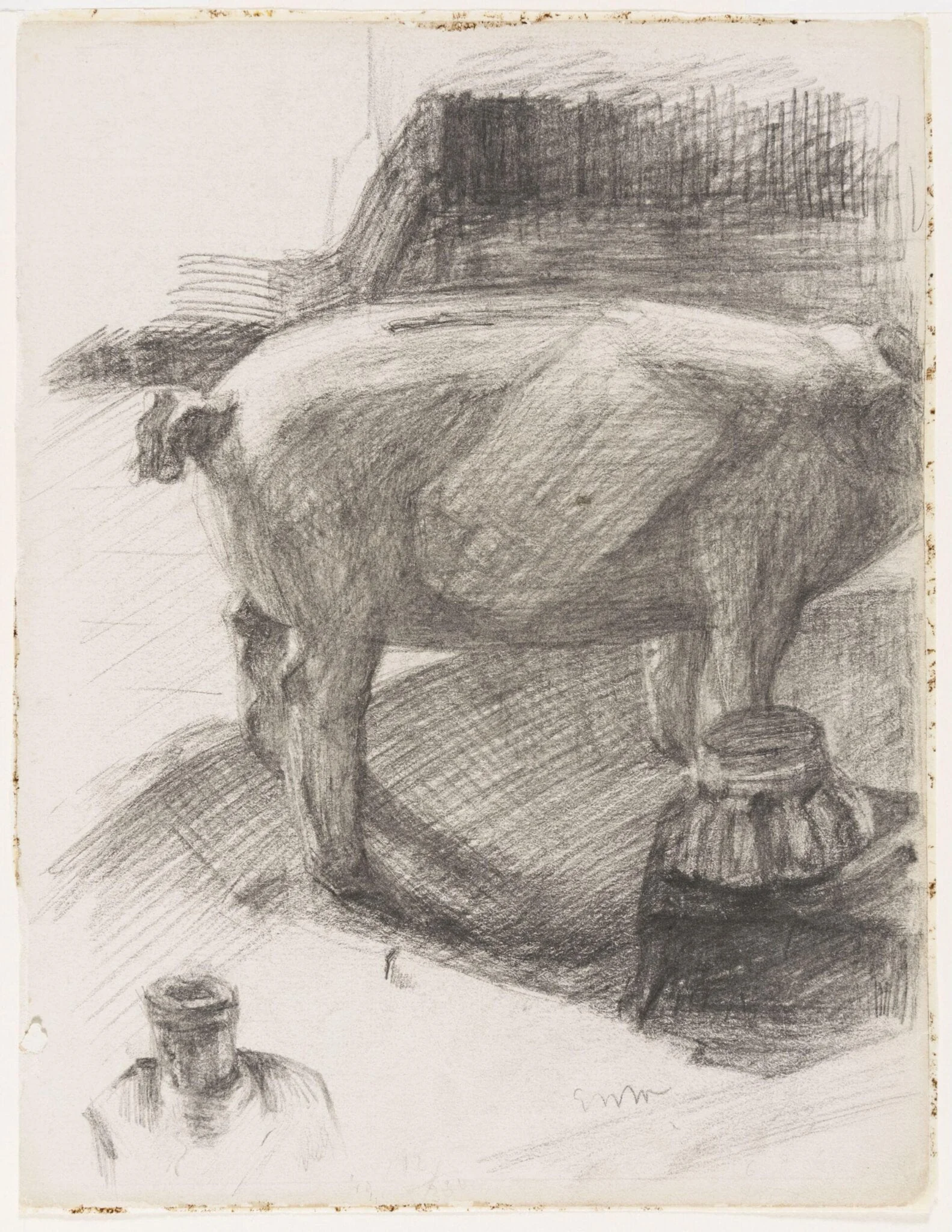 Piggie Bank, by James Sydney Ensor, 1880