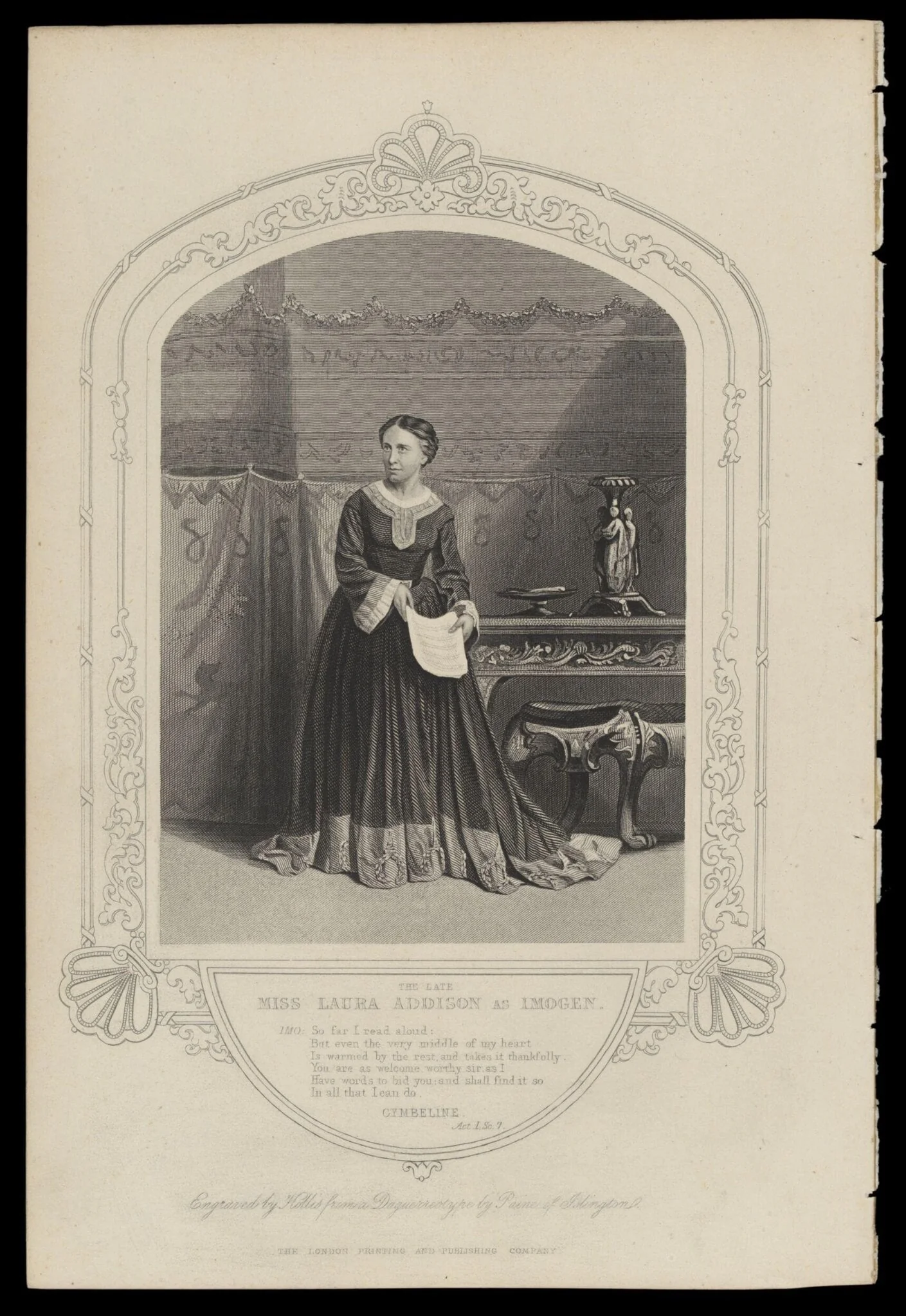 H Beard Print Collection, by William Paine, 1852