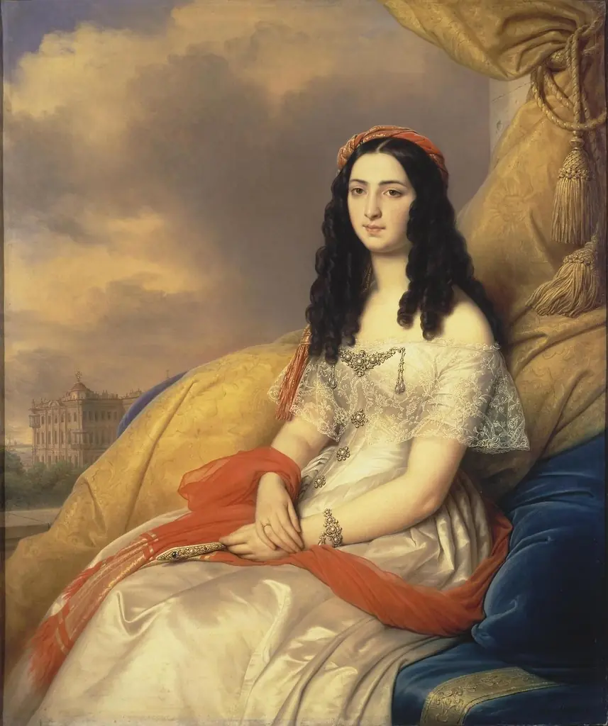 Portrait of Countess d'Ash