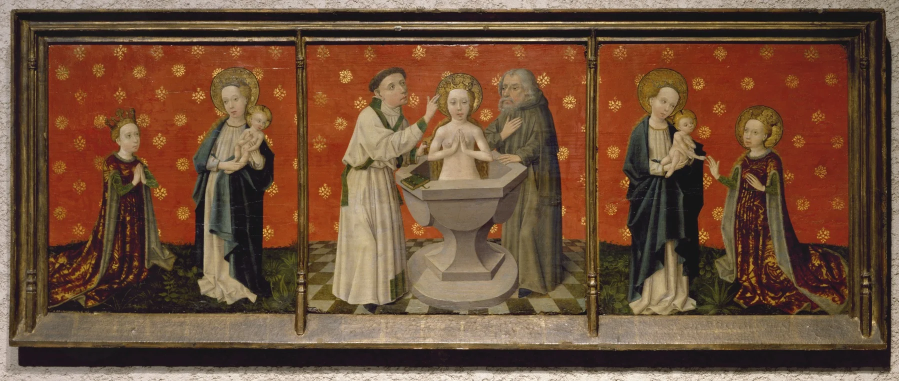 Scenes from the Life of Saint Catherine of Alexandria, by Unknown, oil, 1450