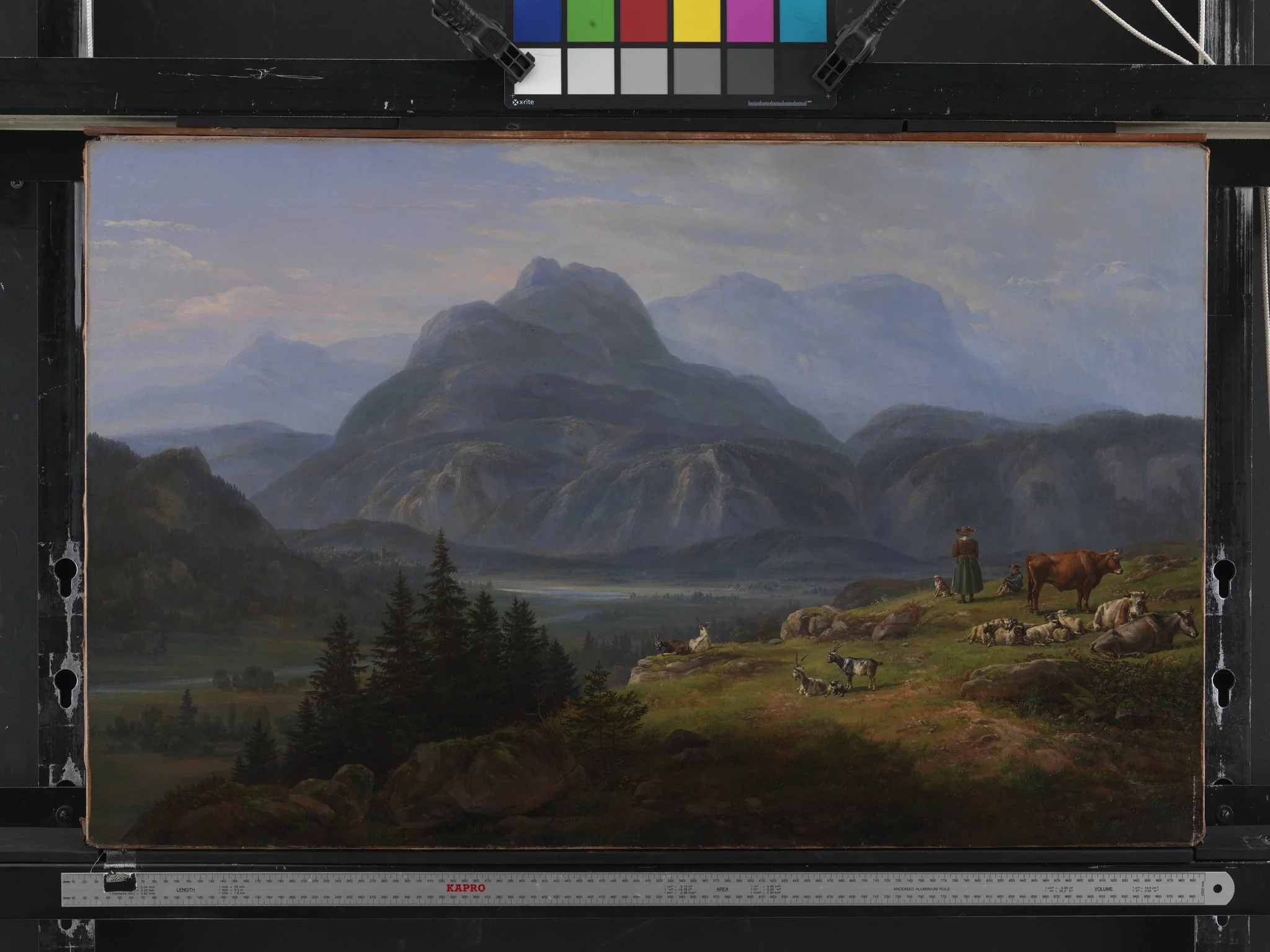 The Etsch Valley near Roveredo, by Unknown, 1824