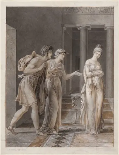 The Meeting of Orestes and Hermione