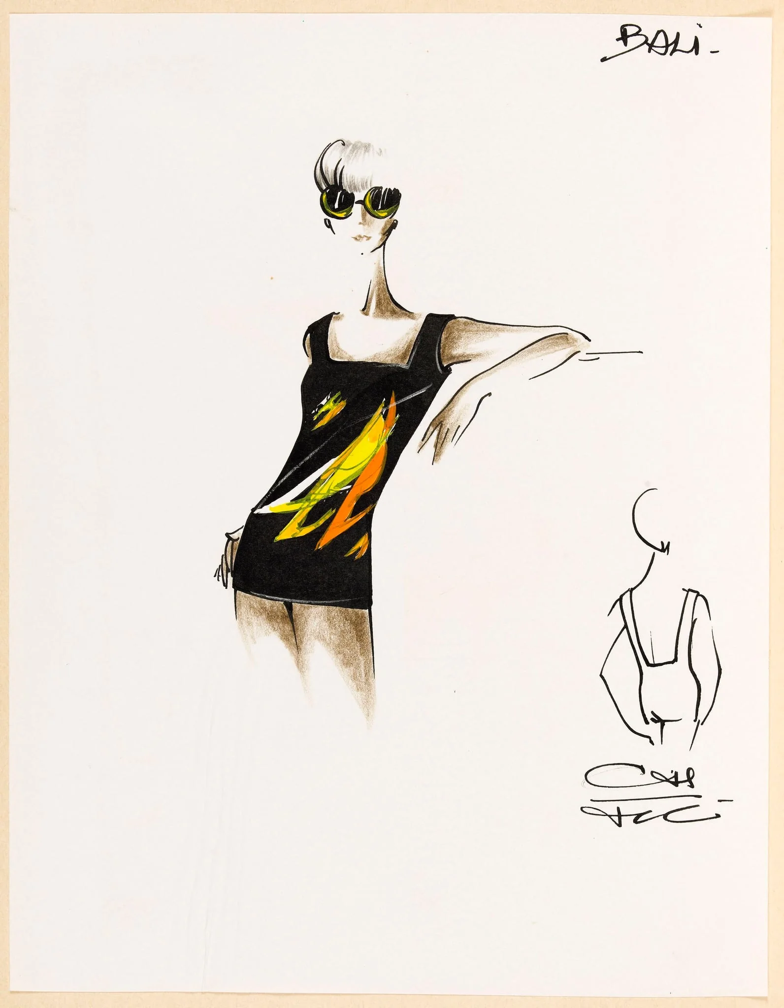 Bali, by Marie-Louise Carven, 1964