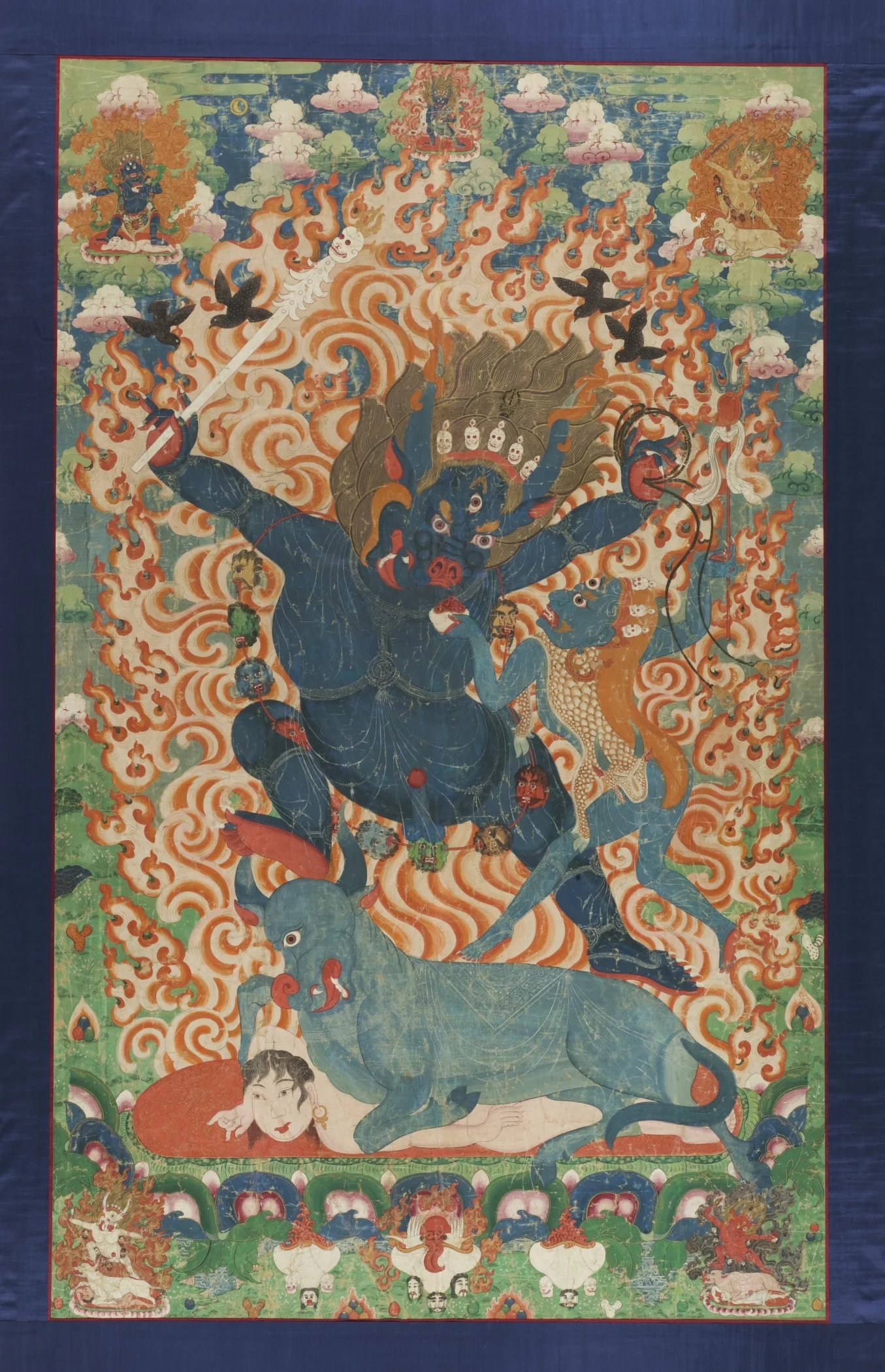 Yama and Yami, by Unknown, unspecified, 1700
