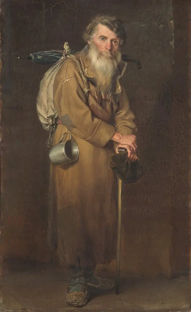 Wanderer by Vasily Perov
