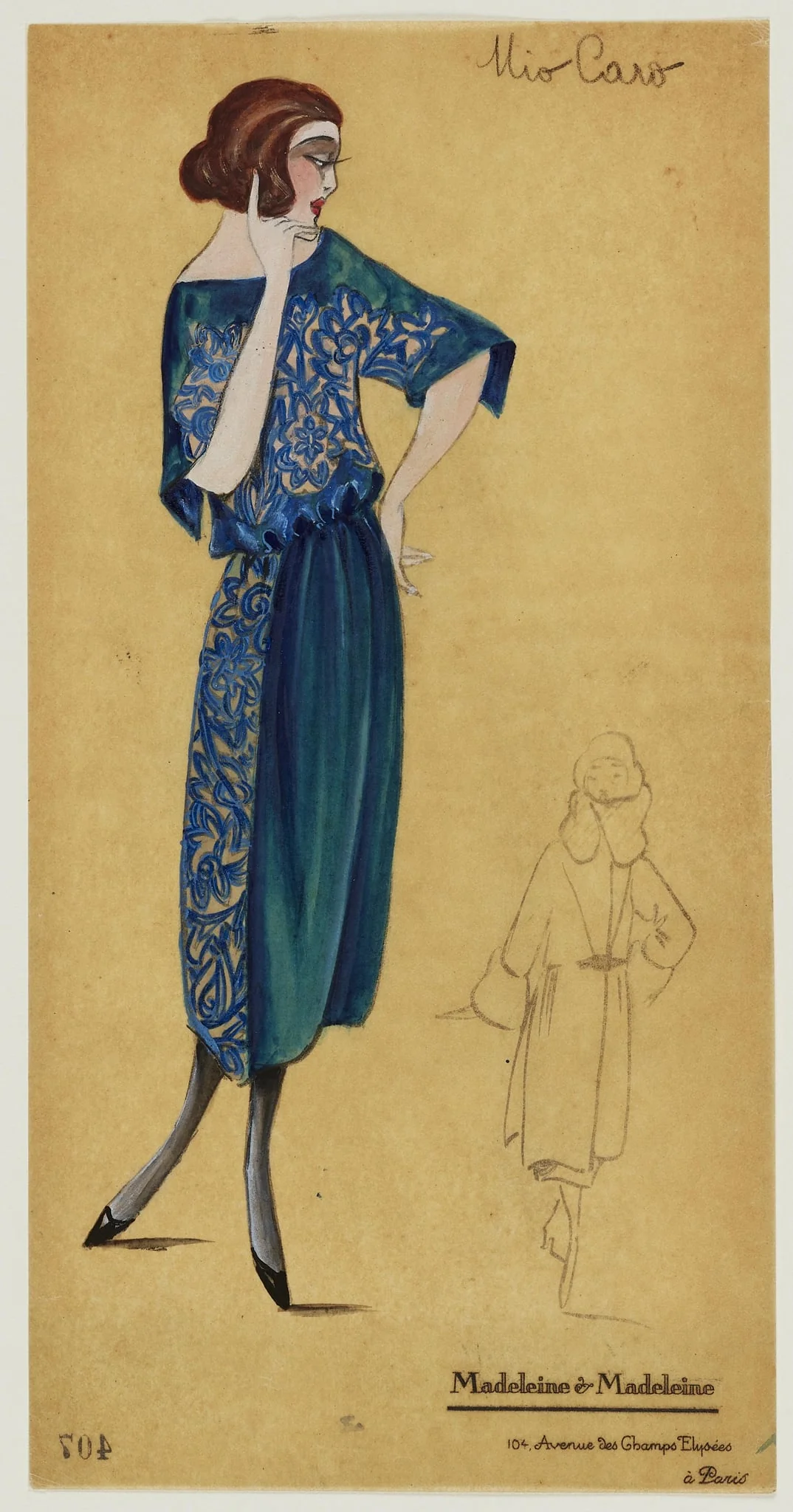 Mio Caro, by Madeleine & Madeleine, 1924