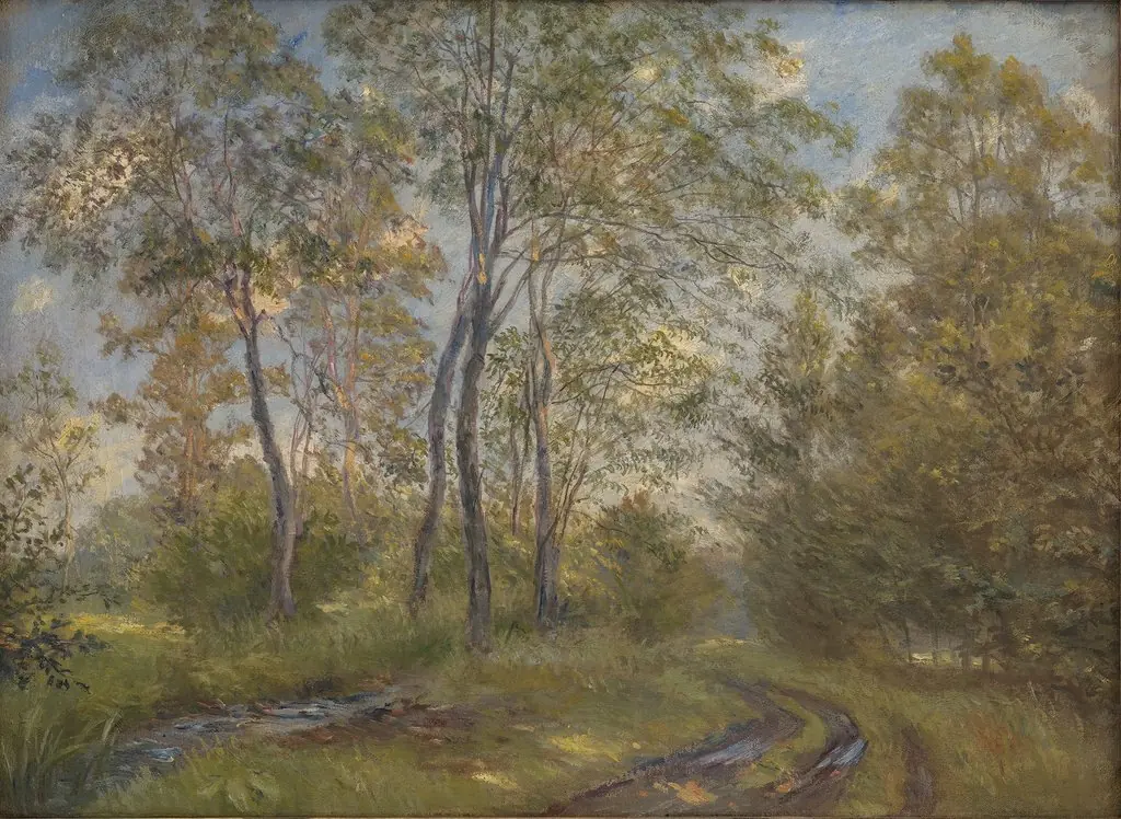 A River near Meilgård Manor, Jutland