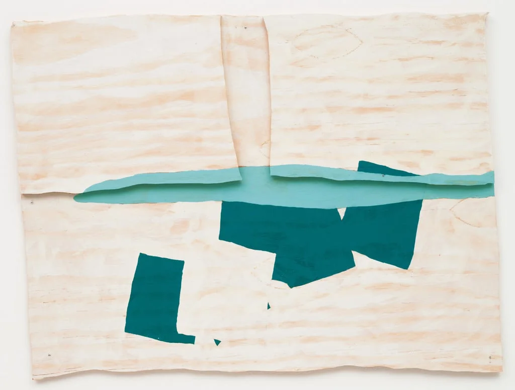 Untitled, by Richard Tuttle, acrylic, 1998
