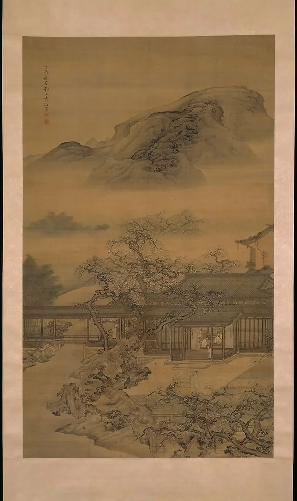 Villa in a Wintry Landscape