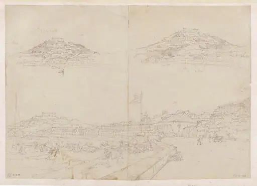 Penha Hill and the Praya Grande, Macau
