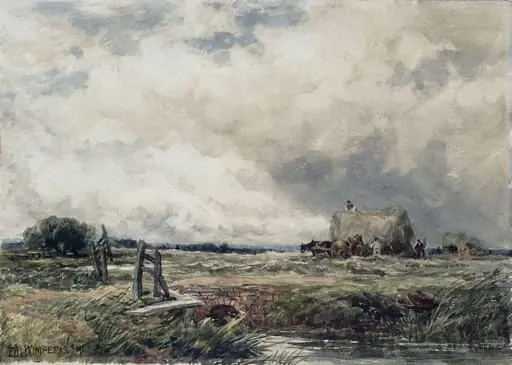 A Hayfield at Amberley