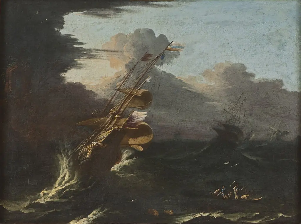 Ships in a Gale