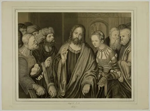 Christus und die Ehebrecherin