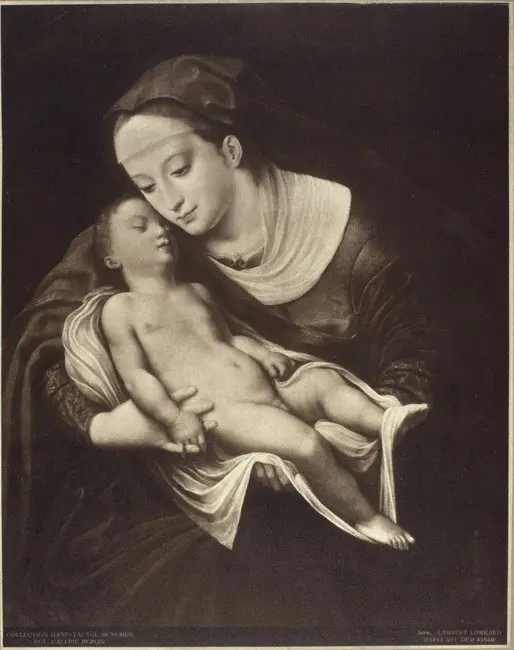 Virgin with the sleeping Child