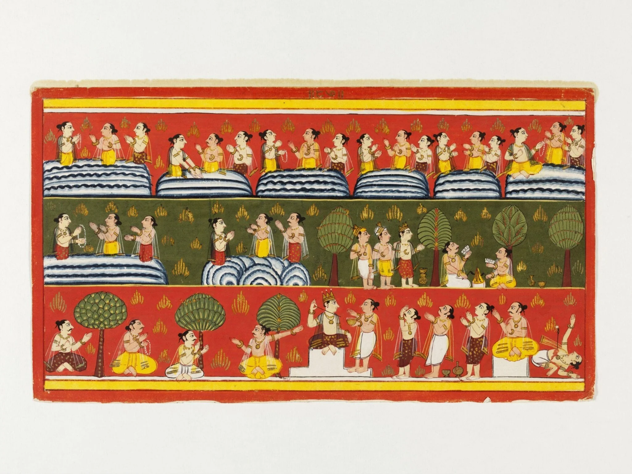 Balarama, by Unknown, paint, 1730
