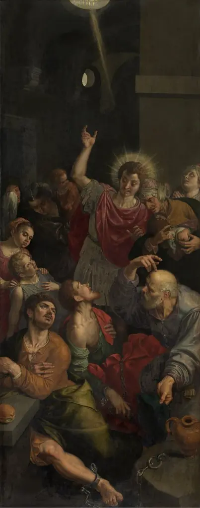 Saint Sebastian in Prison