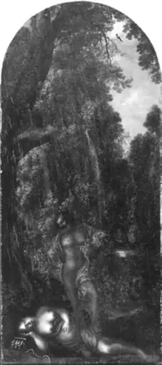 Landscape with Sleeping Woman