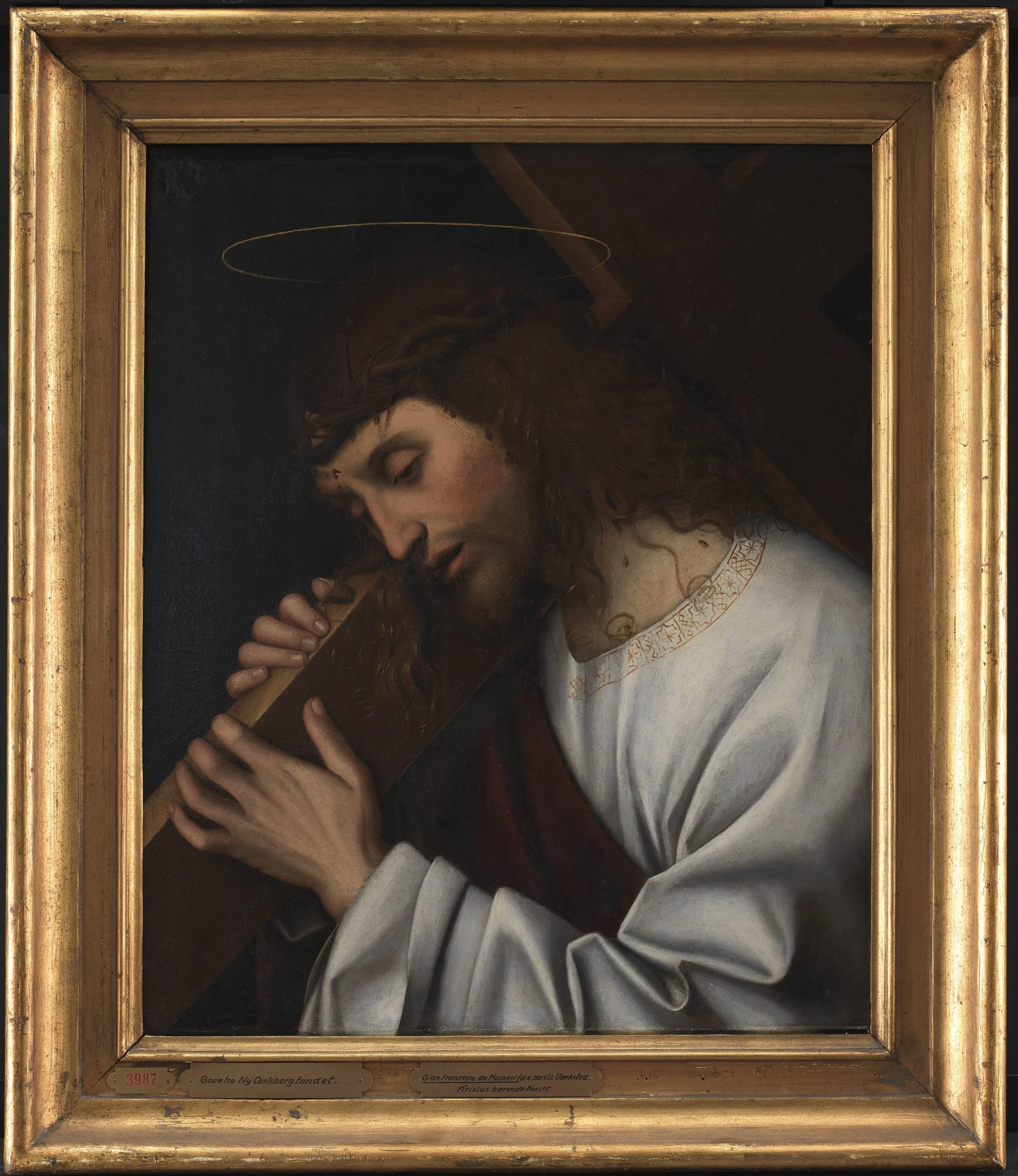 Christ Carrying the Cross, by Unknown, 1450