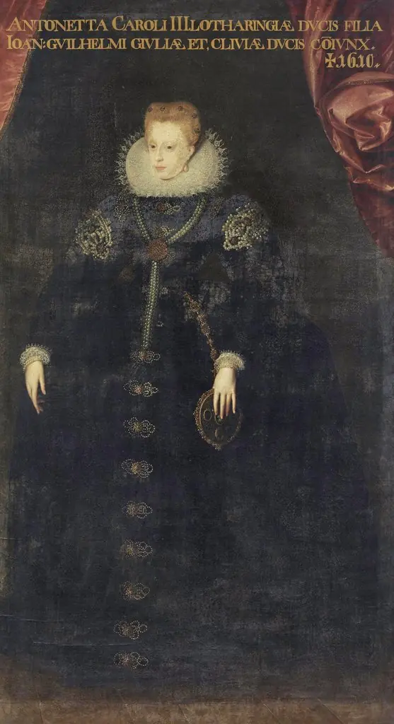 Portrait of Antoinette of Lorraine (1568-1610), Duchess of Jülich-Cleves-Berg