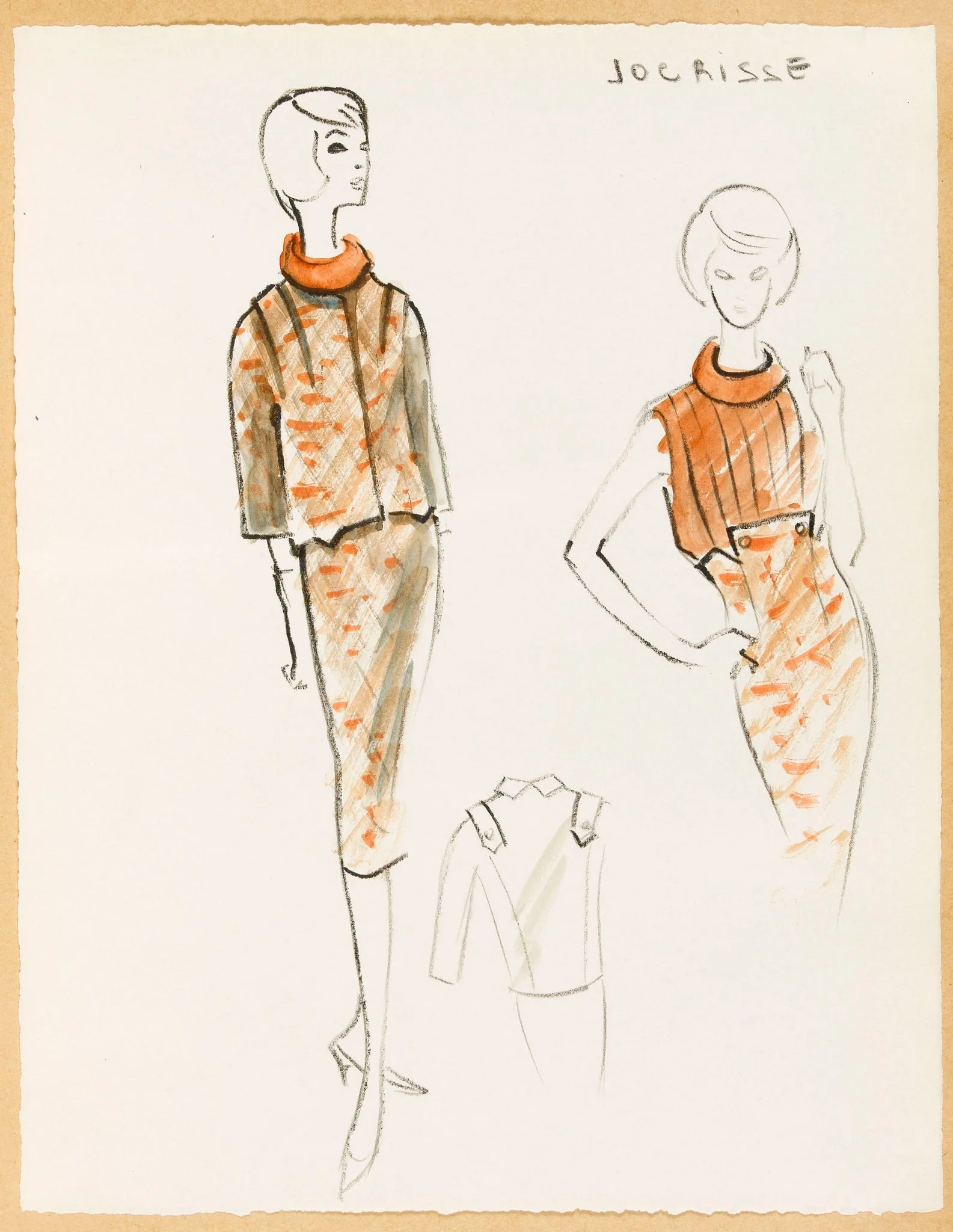Jocrisse, by Carven, 1957