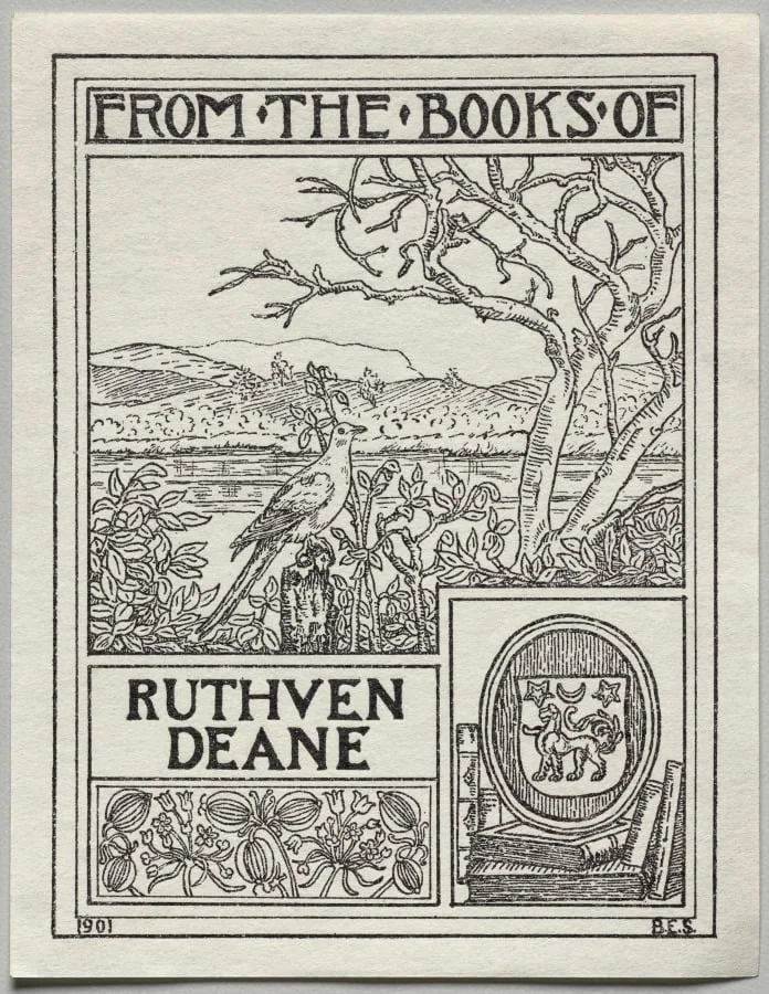Bookplate: Ruthven Deane