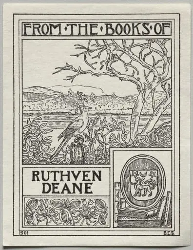 Bookplate: Ruthven Deane