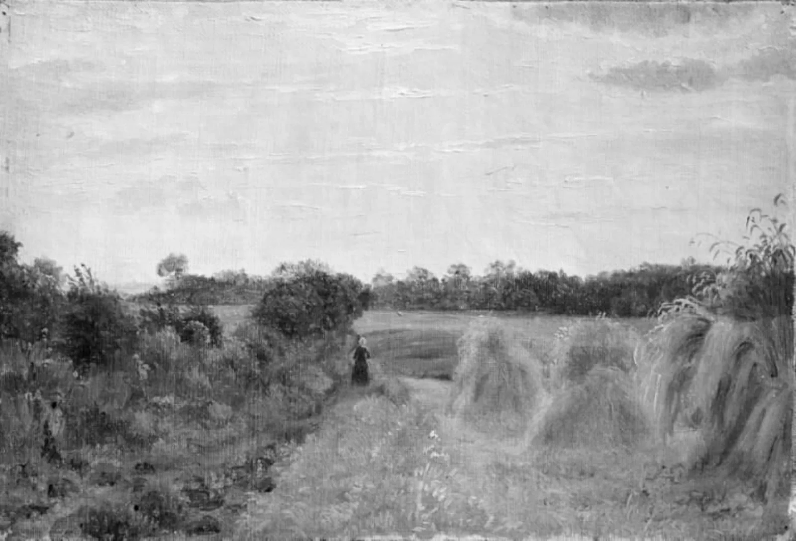 Sommeraften i høsttiden, by Unknown artist, 1850