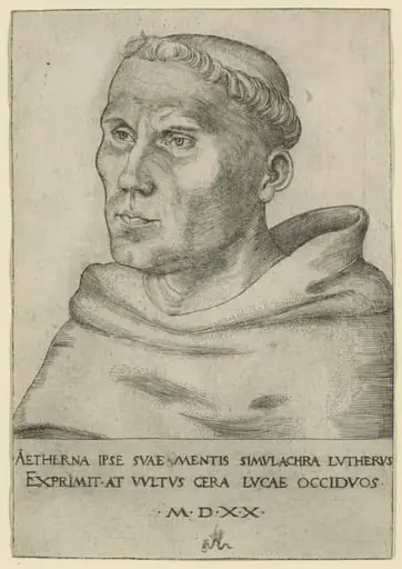 Luther as an Augustinian Friar