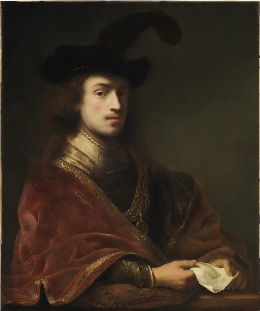 Self-Portrait, Behind a Parapet