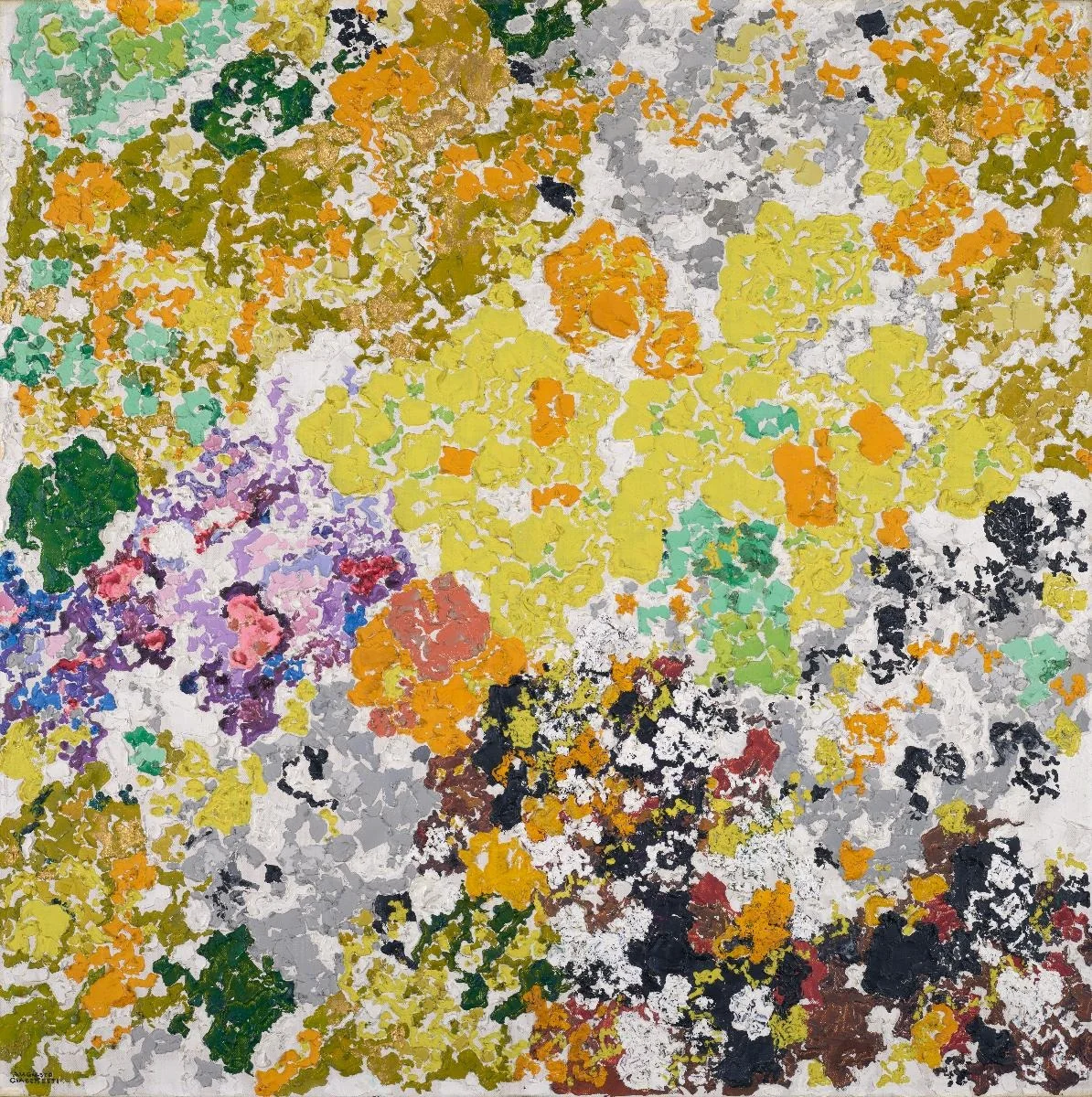Chromatische Fantasie, by Augusto Giacometti, oil, 1914