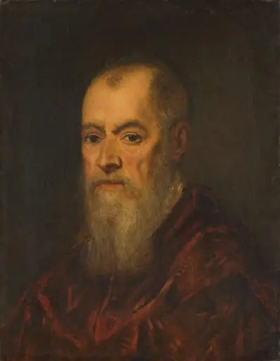 Portrait of a Man with a Red Cloak