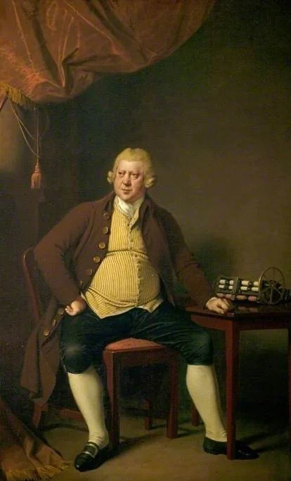 Sir Richard Arkwright (1732–1792), by Joseph Wright of Derby, oil, 1795