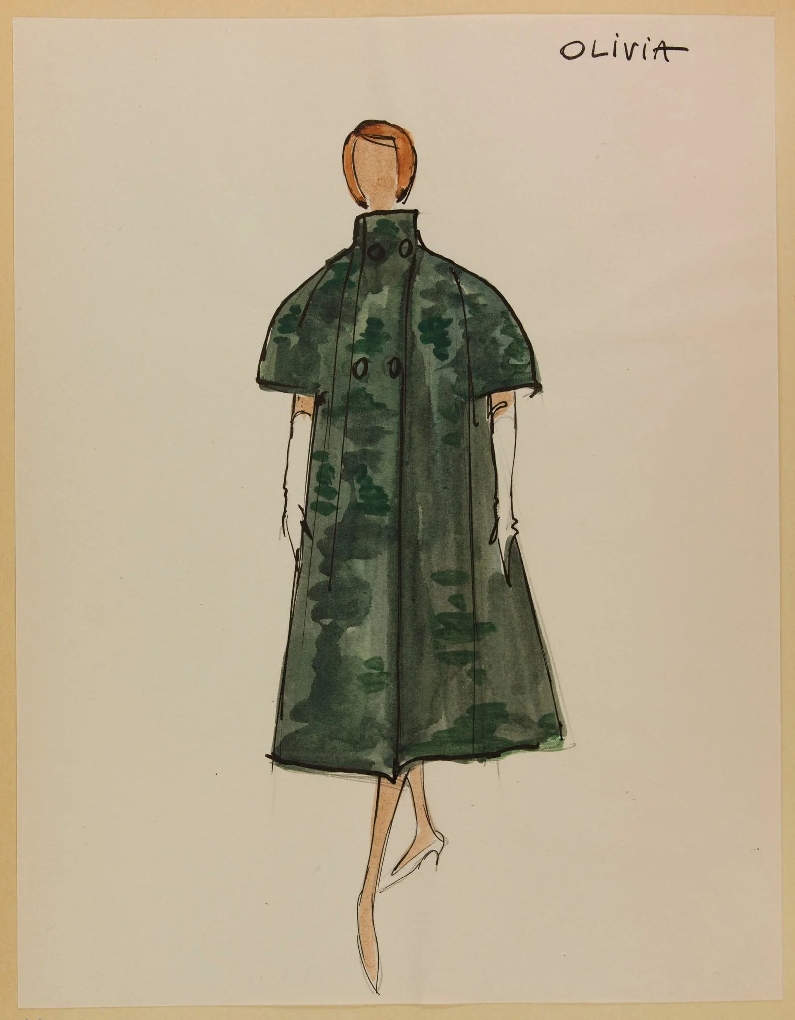 Olivia, by Marie-Louise Carven, 1955