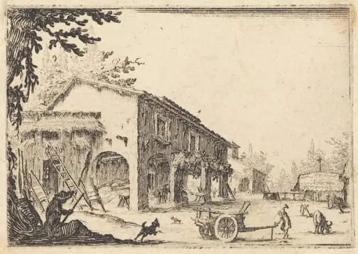 Courtyard of a Farm
