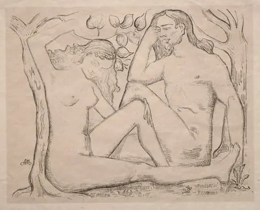 Nude Man and Woman