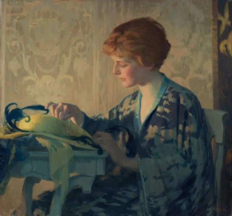 The Blue Feather, by William J. Edmondson, unspecified, 1917