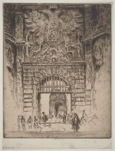 Puerta Visagara, Gate of Madrid, Toledo