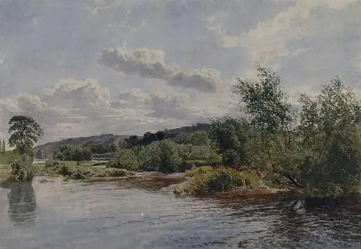A reach on the Thames, near Goring