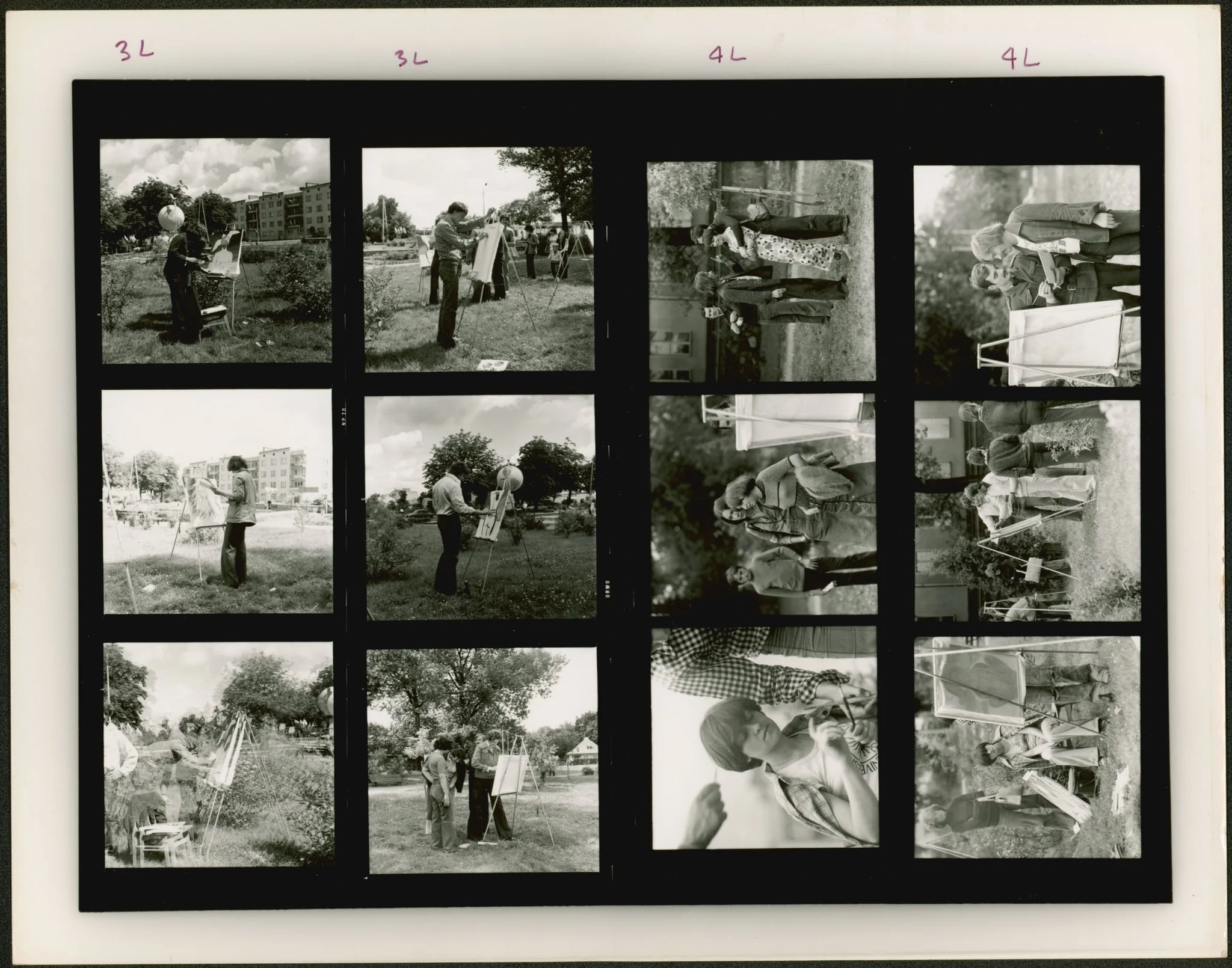 Stykówka. Plener malarski Mrągowo 1977. [2], by Photo unknown., 2021