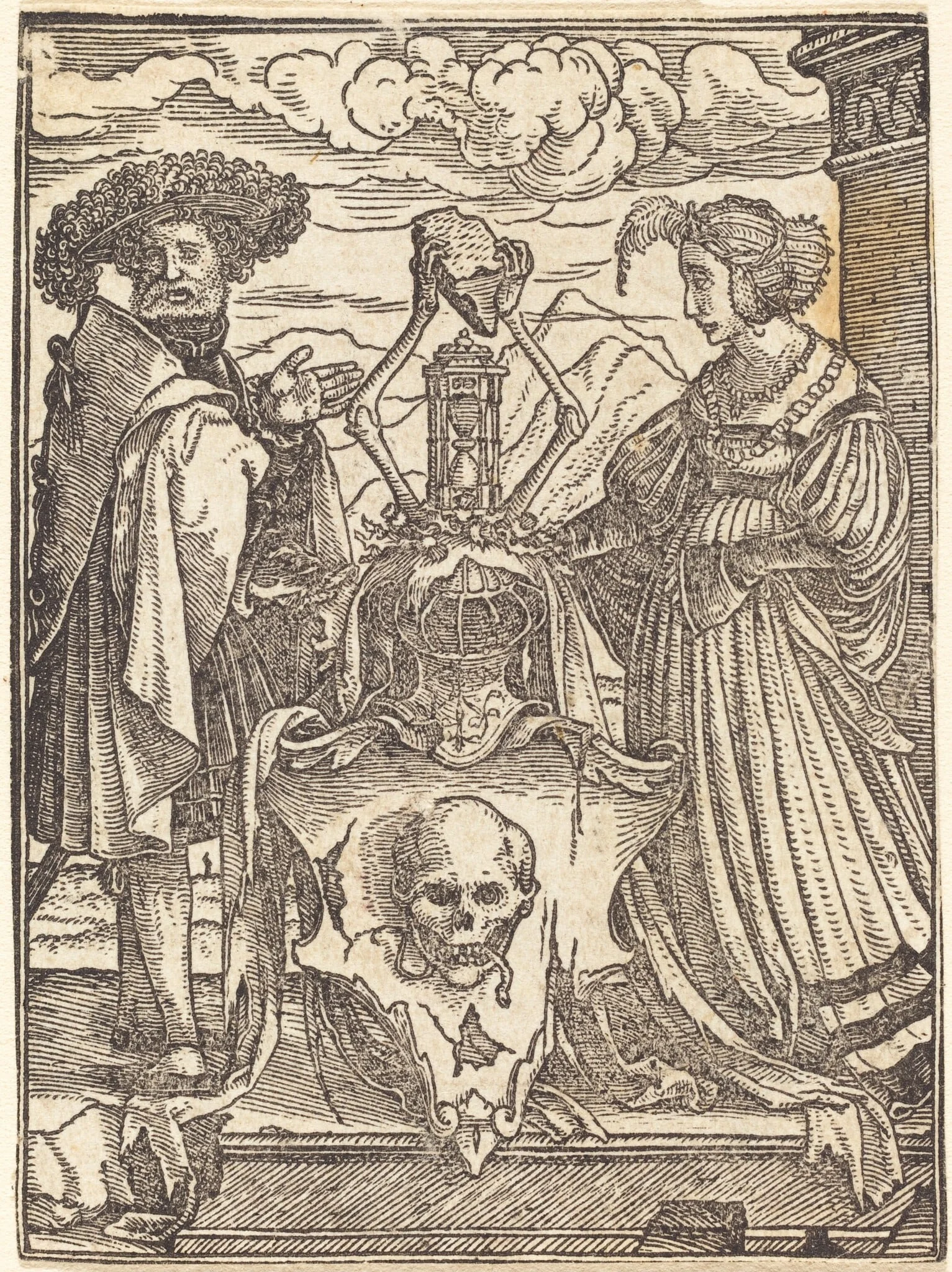 The Arms of Death, by Hans Lützelburger, ink, 1526