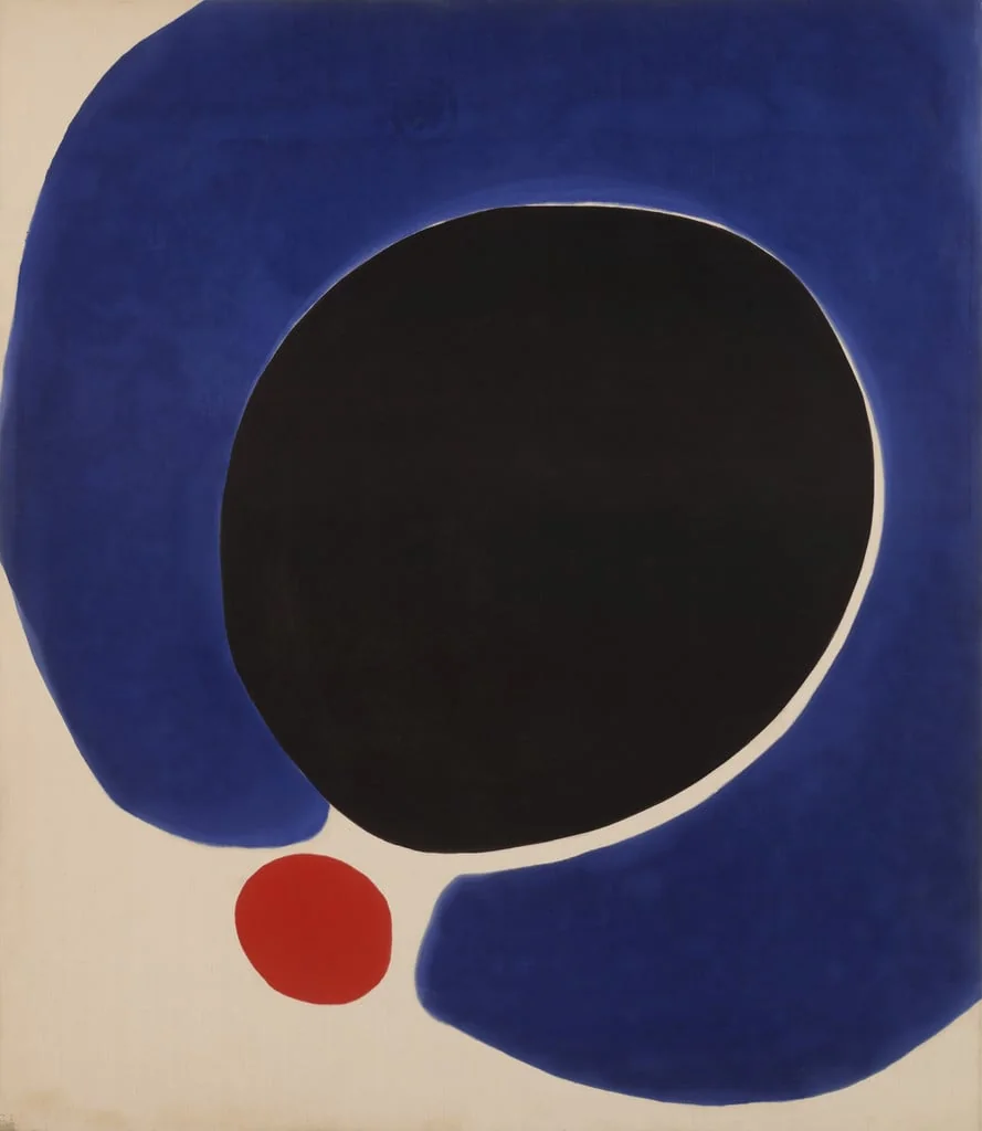 Untitled, by Jules Olitski, paint, 1962