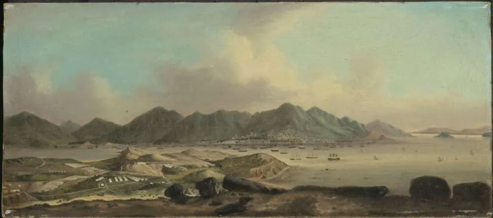 Allied camp at Kowloon