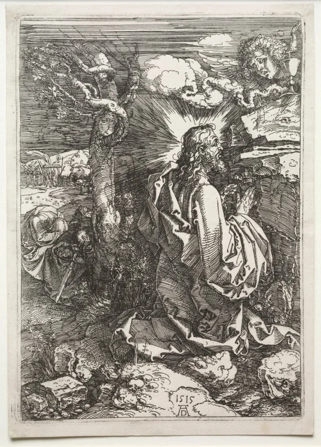 Christ on the Mount of Olives, by Albrecht Dürer, 1515