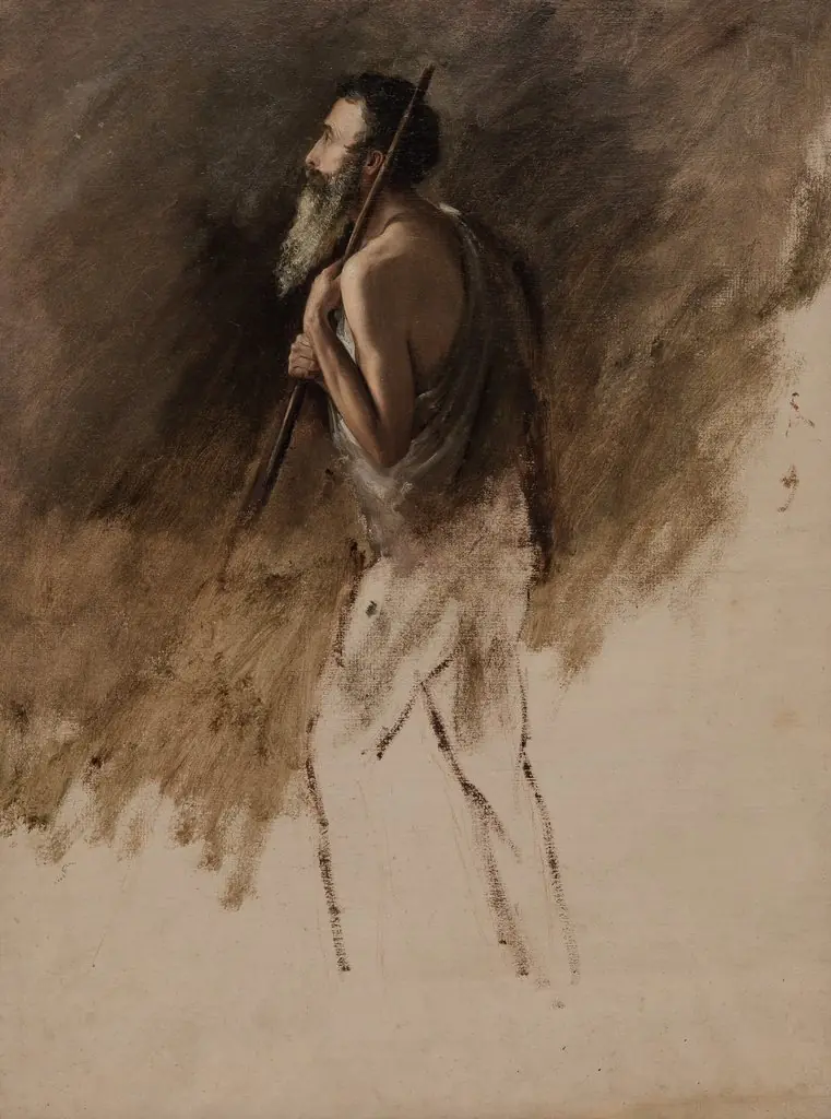 Study for Standing Shepherd