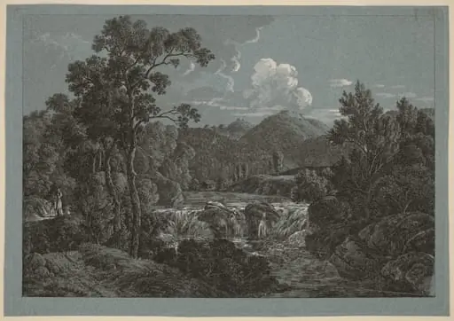 The Waterfall near Schladming in the Steiermark