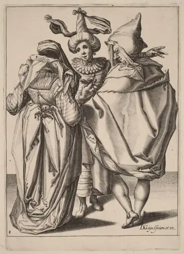 A Couple Addressing a Gesticulating Young Man