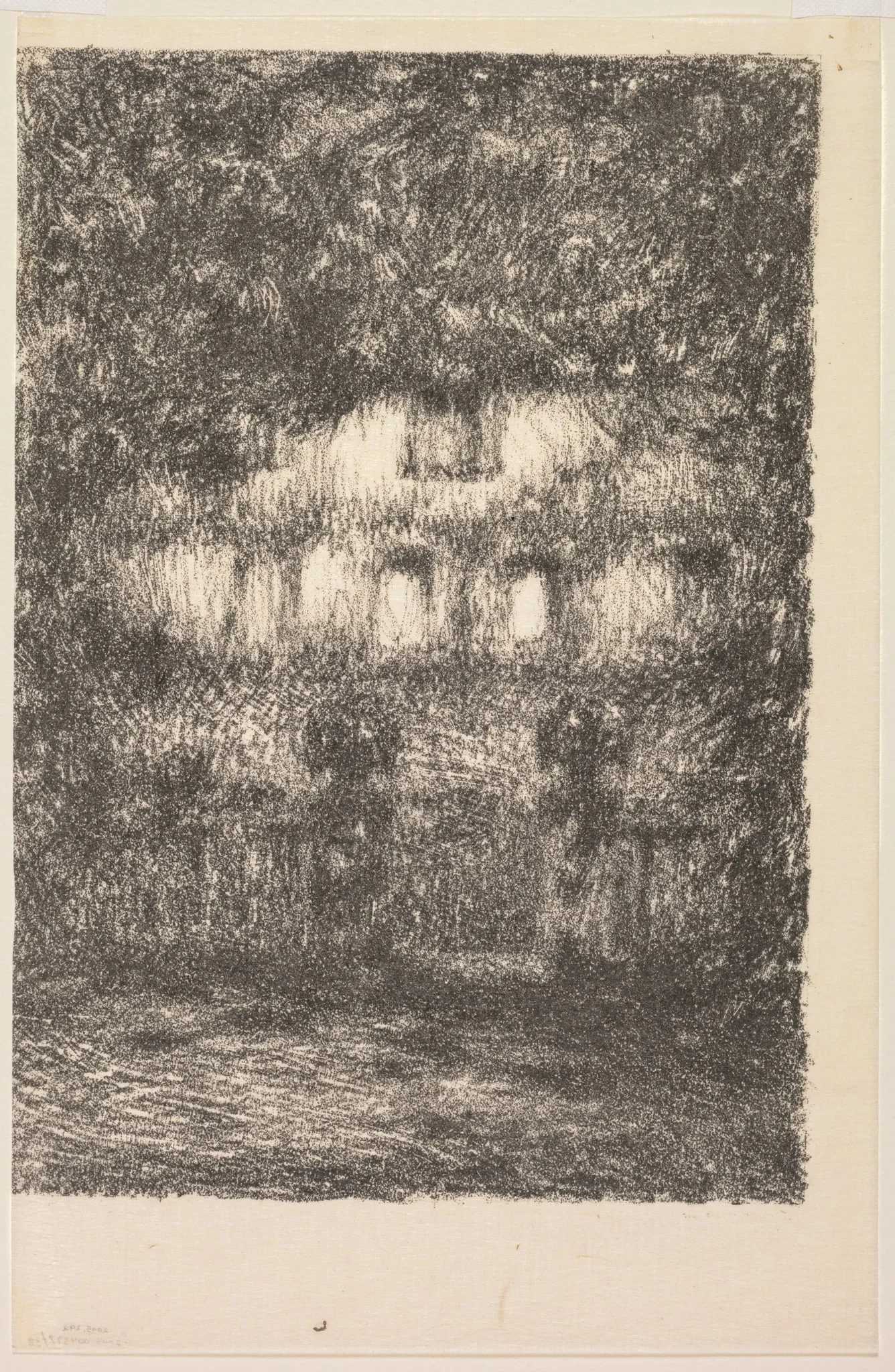 The House in Moonlight, by Henri Le Sidaner, 1909