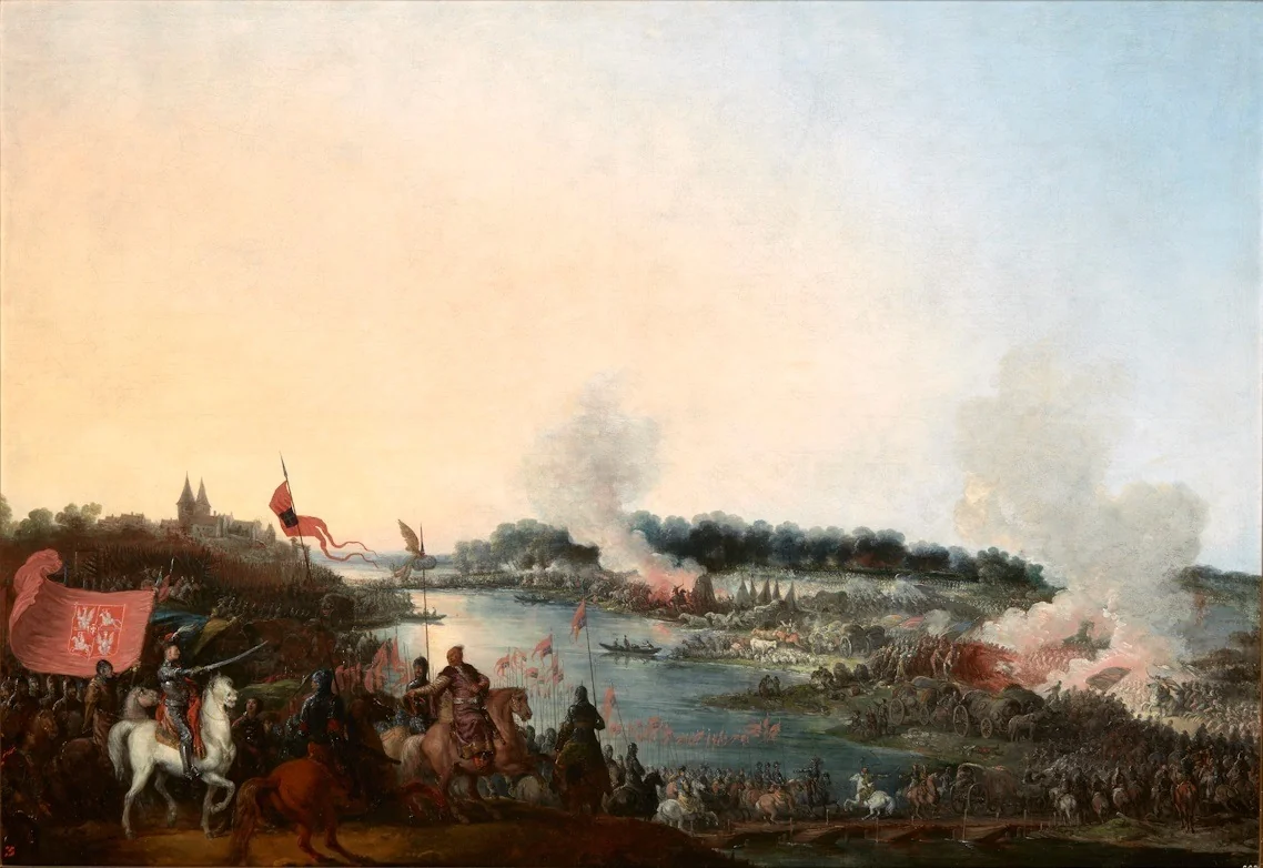 Battle of Zboriv., by Jean-Pierre Norblin de La Gourdaine, oil, 1790