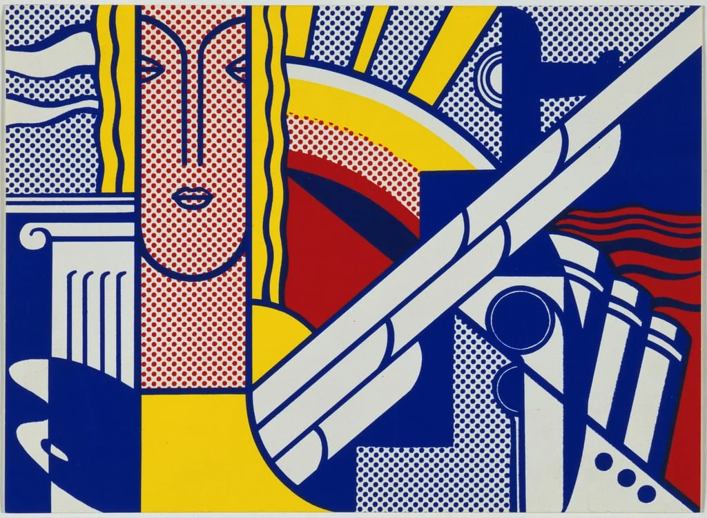 Untitled, by Roy Lichtenstein, ink, 1967